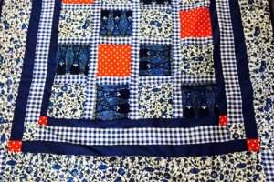 Picknickkleed Rood Wit Blauw