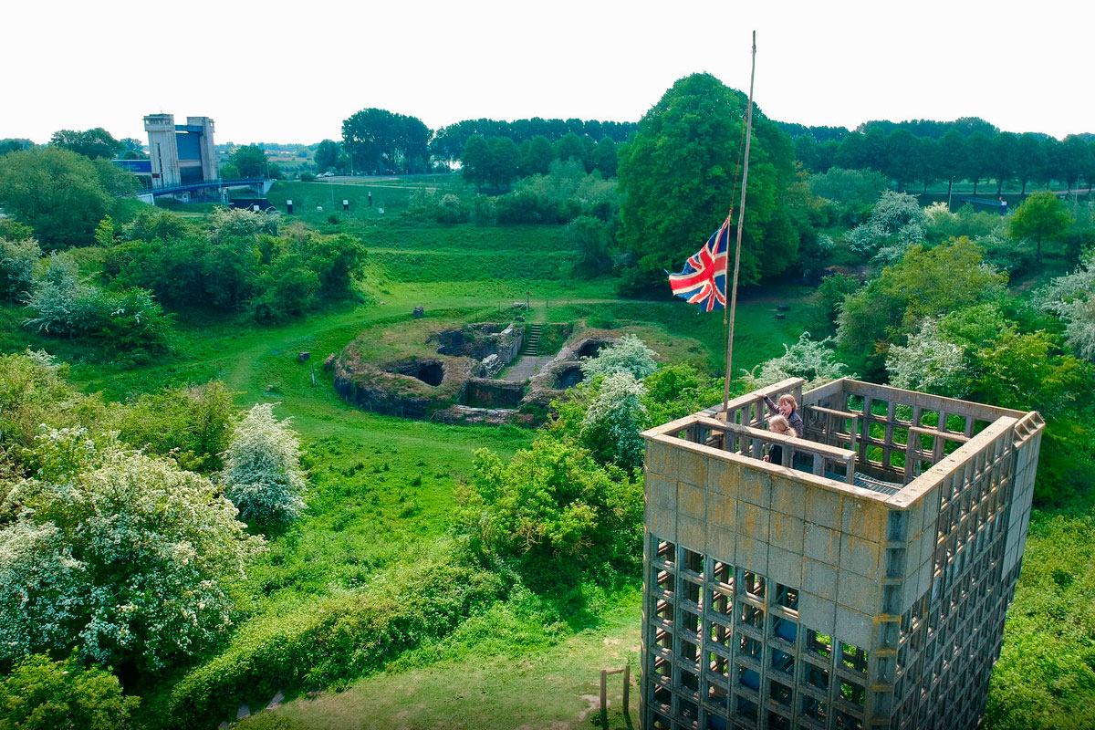 Herdenking Fort Sint Andries 4 mei 2020